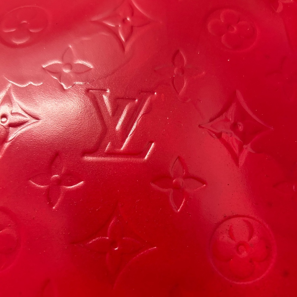 Louis Vuitton Glossy Cherry Red Monogram Tote - Picture 2 of 12